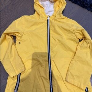 Hunter Kids Yellow Raincoat with Hood 5T
